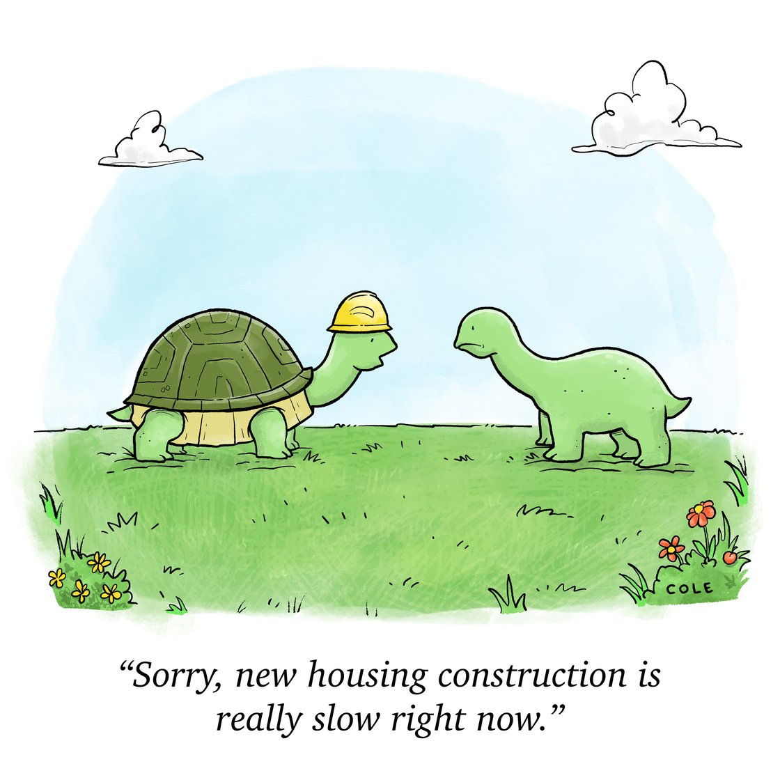 housing construction crash