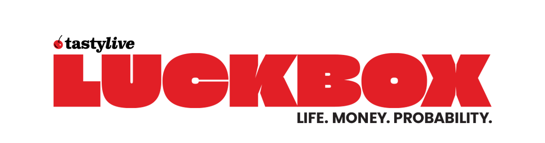 luckbox tastylive logo w tagline cherry red 3