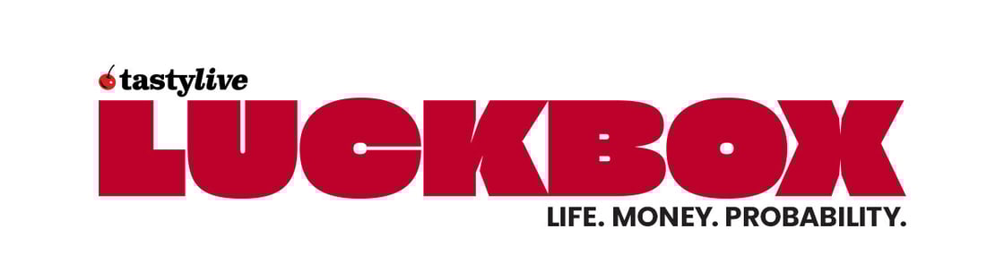 luckbox tastylive logo w tagline dark red 2